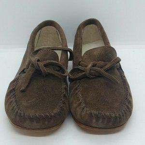 Bonpoint Kids Shoe Loafer Slip On Brown New w/oBox